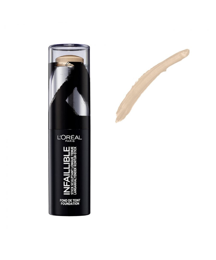 Loreal Infaillible Longwear Shaping Foundation Stick 190 Golden Beige Very Cosmetics 2756