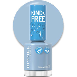 Rimmel London Kind & Free Nail Polish 152 Tidal Wave Blue