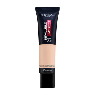 L'Oreal Infaillible 24HR Matte Cover Foundation 155 Natural Rose