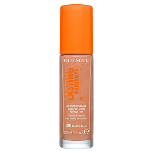 Rimmel Lasting Radiance SPF25 Anti Pollution Foundation 201 Classic Beige