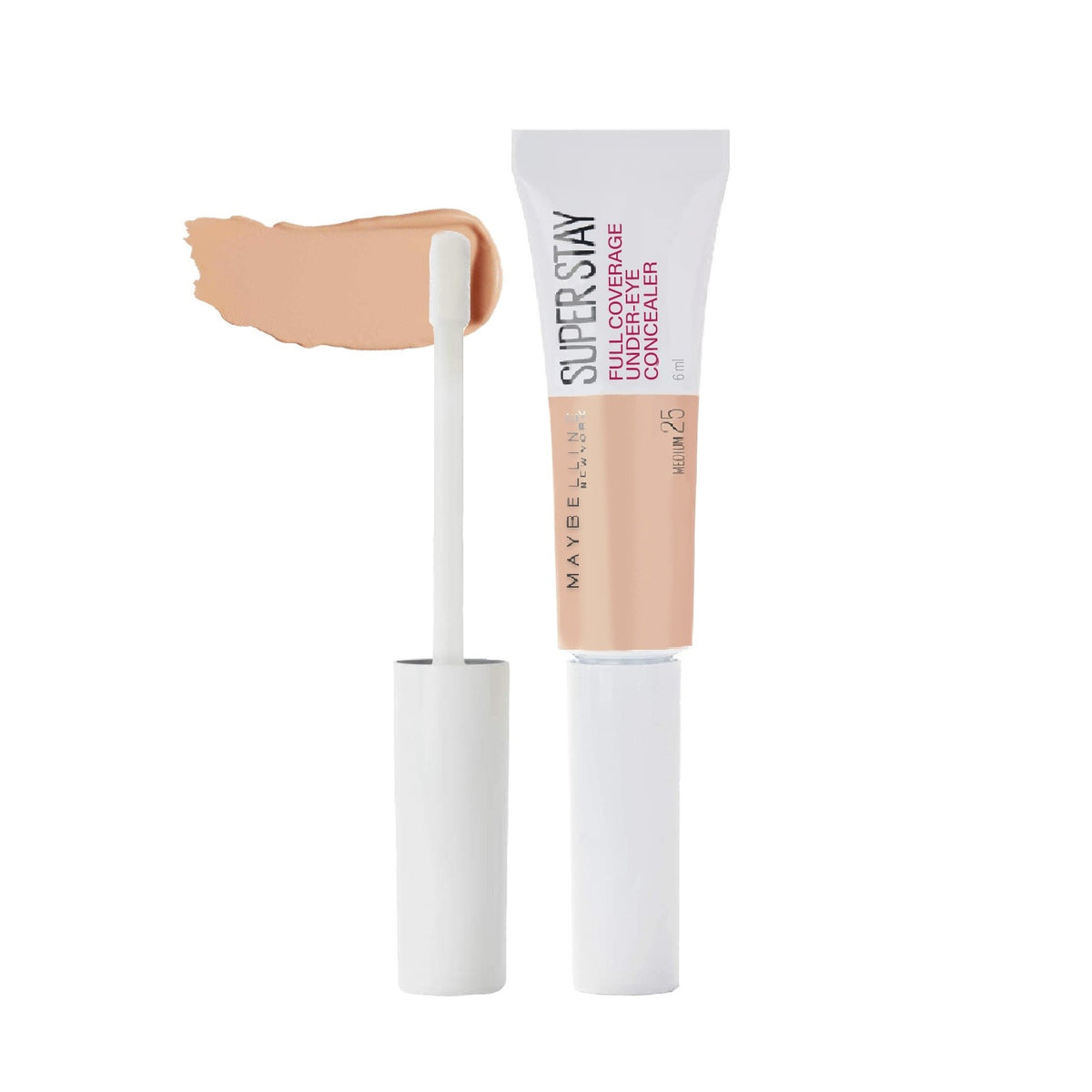 Maybelline Superstay Full Coverage Concealer 25 Medium – Very Cosmetics