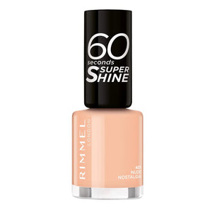 Rimmel London 60 Seconds Super Shine Nail Polish 401 Nude Nostalgia