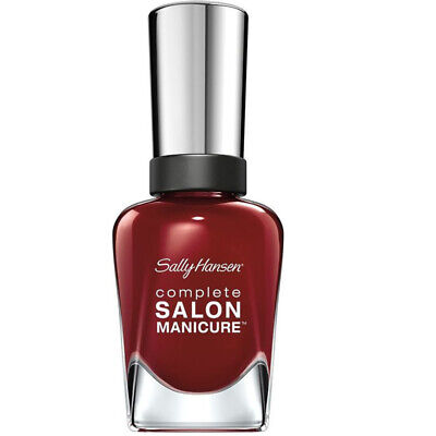 Sally Hansen Complete Salon Manicure Nail Polish 610 Red Zin