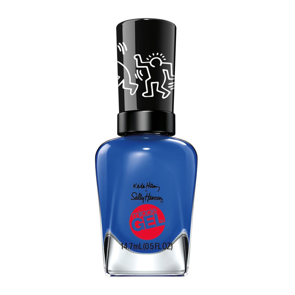 Sally Hansen Keith Haring Miracle Gel Nail Polish 925 Draw Blue In