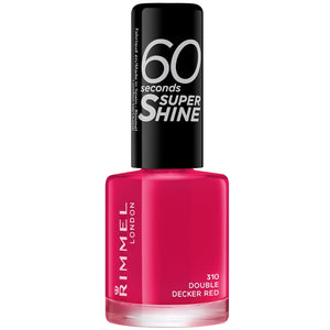 Rimmel 60 Seconds Nail Polish 310 Double Decker Red