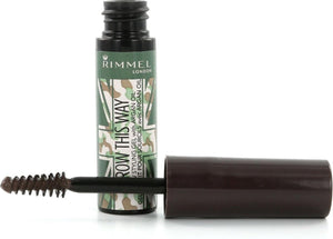 Rimmel Brow This Way Styling Gel With Argan Oil Camo Collection Dark Brown