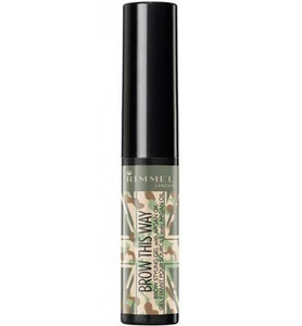 Rimmel Brow This Way Styling Gel With Argan Oil Camo Collection Clear