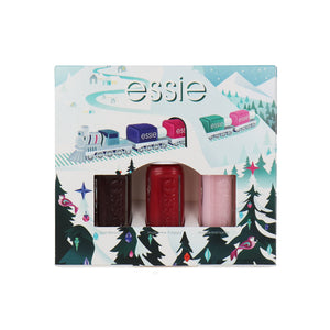 Essie Christmas Mini Trio Pack Nail Polish Set