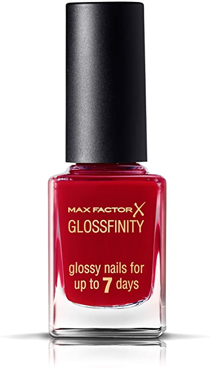 Max Factor Glossfinity Nail Polish 110 Red Passion